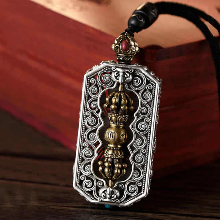 Buddha Stones Tibetan Om Mani Padme Hum Carved Dorje Vajra Rotat