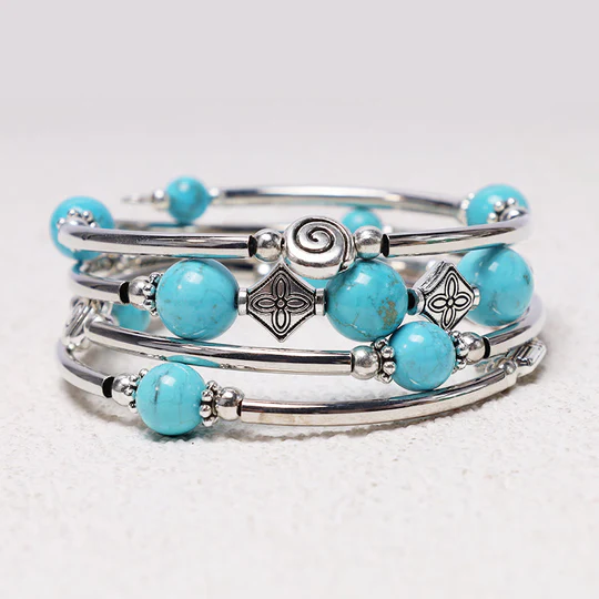 Buddha Stones Tibetan Turquoise Balance Bracelet