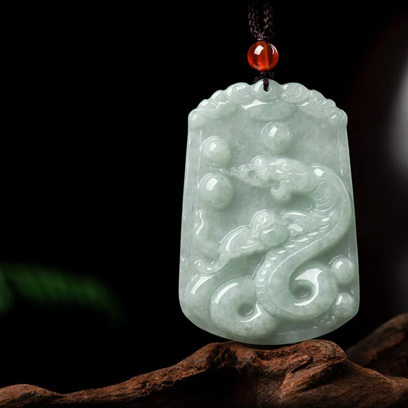 Buddha Stones Natural Jade 12 Chinese Zodiac Abundance Amulet Pe