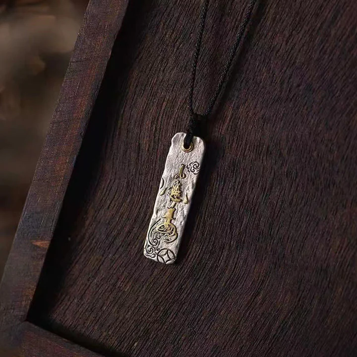 Buddha Stones Making A Fortune Chinese Character Copper Coin Wea