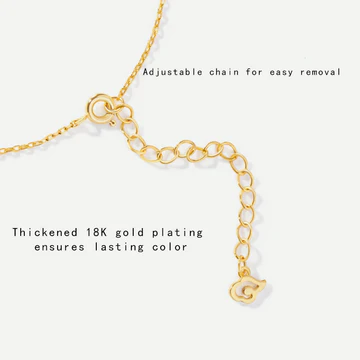 Buddha Stones 18K Gold Plated Copper Natural Jade Chalcedony A Panorama of Rivers and Mountains Luck Necklace Pendant Bracelet S