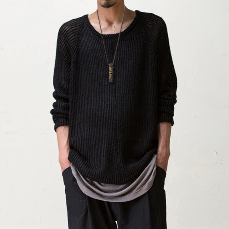 Buddha Stones Tibet Ebony Wood Copper Balance Peace Necklace Pen