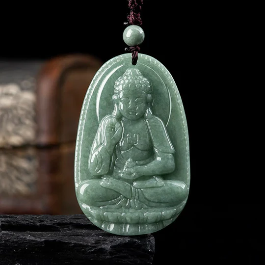 Buddha Stones Chinese Zodiac Natal Buddha Natural Jade Wealth Pr