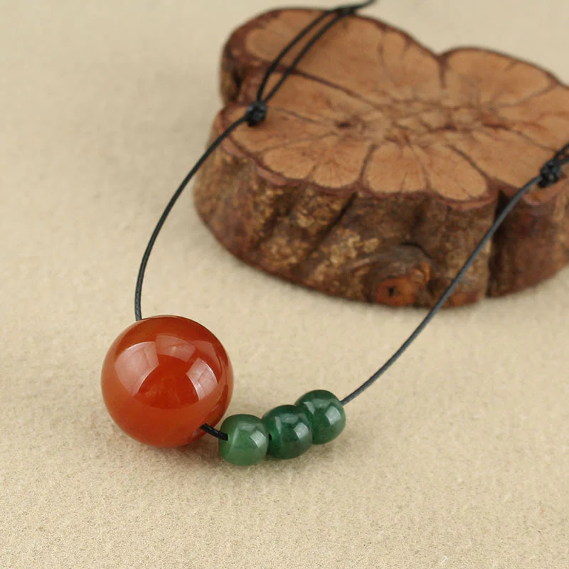 Buddha Stones Red Agate Green Aventurine Green Bodhi Seed Bead C