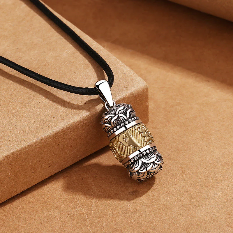 Buddha Stones Tibet Om Mani Padme Hum Carved Wisdom Purity Chain