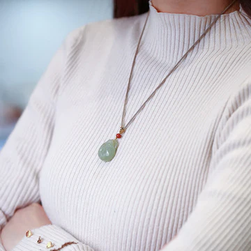 Buddha Stones Laughing Buddha Hetian Jade Wealth Prosperity Stri