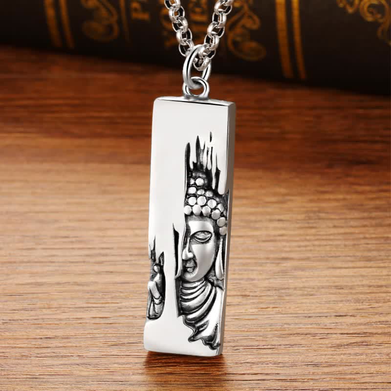 Buddha Stones Tathagata Buddha Strength Protection Amulet Lucky