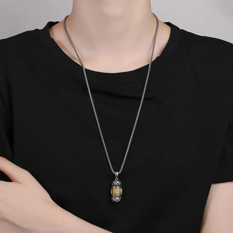 Buddha Stones Tibet Om Mani Padme Hum Carved Wisdom Purity Chain